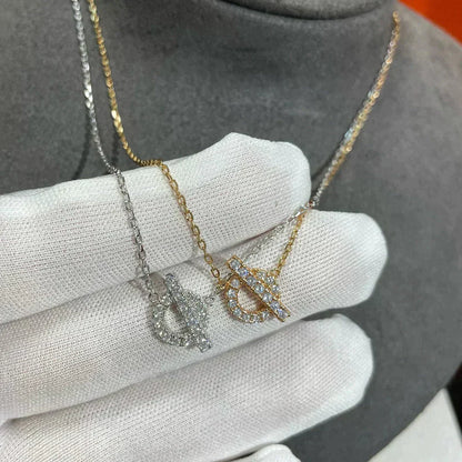 [Zalyn]ECHAPEE NECKLACE DIAMOND