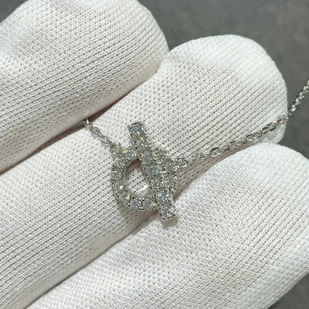 [Zalyn]ECHAPEE NECKLACE DIAMOND