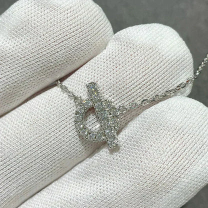 [Zalyn]ECHAPEE NECKLACE DIAMOND