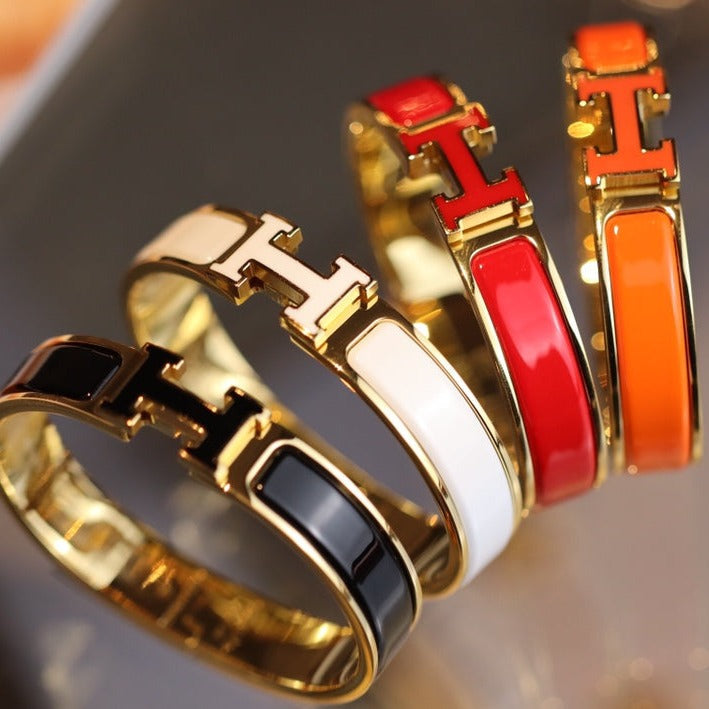 [Zalyn]H BRACELET 12MM GOLD