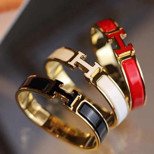 [Zalyn]H BRACELET 12MM GOLD