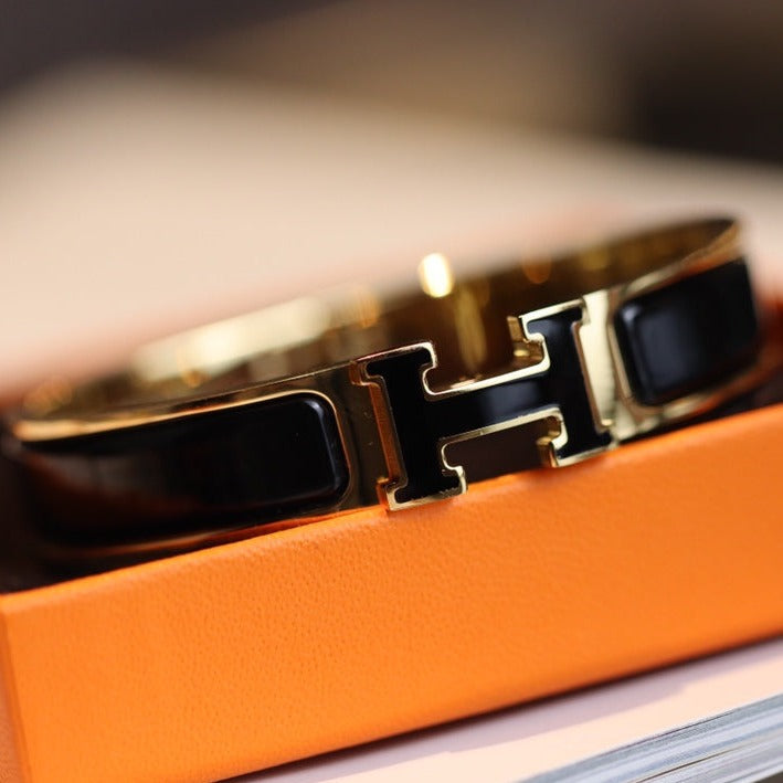 [Zalyn]H BRACELET 12MM GOLD