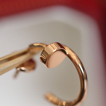 [Zalyn Jewelry ]JUSTE EARRINGS PINK GOLD
