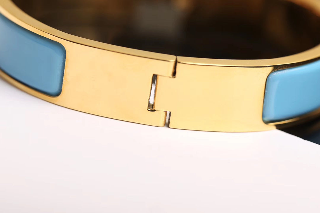 [Zalyn]H CLOUD BLUE BRACELET GOLD DIAMOND