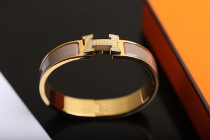 [Zalyn]H BRACELET GOLD DIAMOND