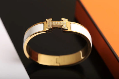 [Zalyn]H BRACELET GOLD DIAMOND