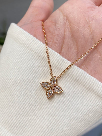 [Zalyn]STAR DIAMOND NECKALCE