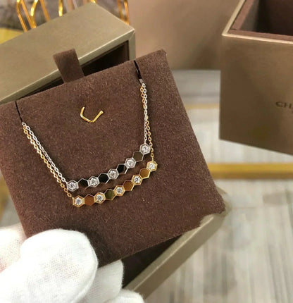 [Zalyn]BEE LOVE NECKLACE DIAMOND