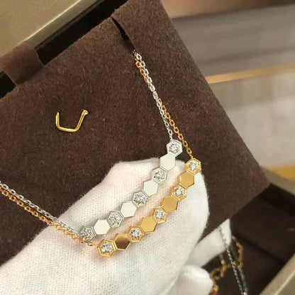 [Zalyn]BEE LOVE NECKLACE DIAMOND