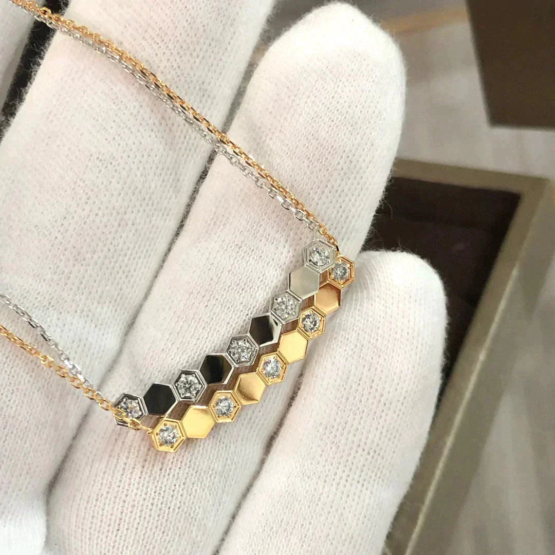 [Zalyn]BEE LOVE NECKLACE DIAMOND