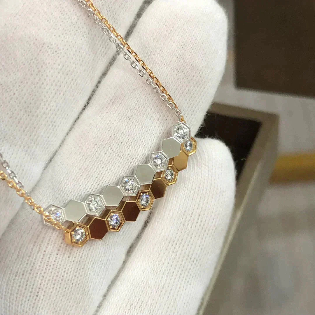 [Zalyn]BEE LOVE NECKLACE DIAMOND