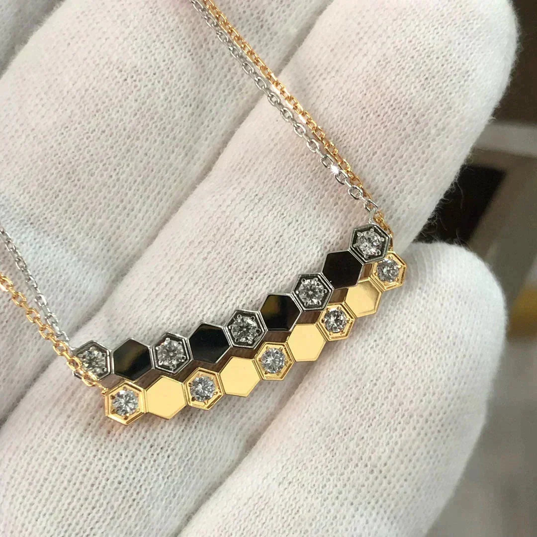 [Zalyn]BEE LOVE NECKLACE DIAMOND