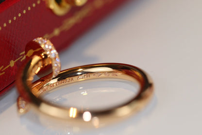 [Zalyn Jewelry ]JUSTE RING 2.65MM GOLD DIAMOND