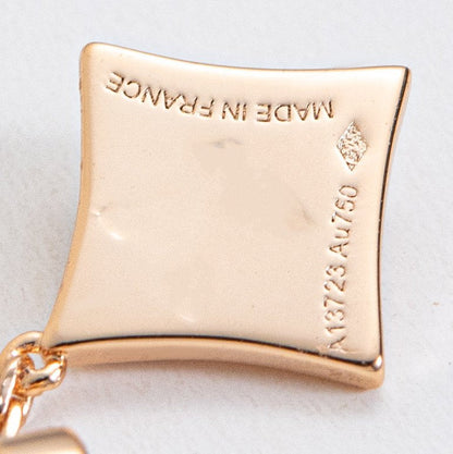 [Zalyn]STAR DIAMONDS EARRINGS GOLD