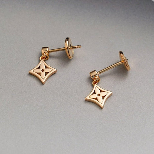 [Zalyn]STAR EARRINGS GOLD