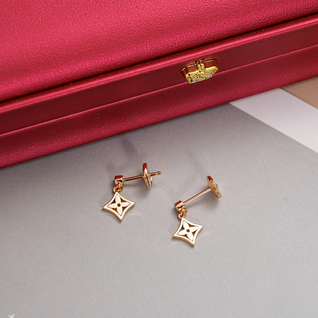 [Zalyn]STAR EARRINGS GOLD