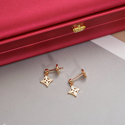 [Zalyn]STAR EARRINGS GOLD