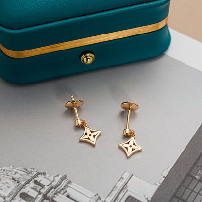 [Zalyn]STAR EARRINGS GOLD