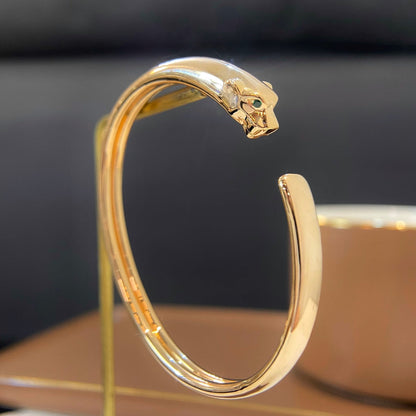 [Zalyn Jewelry ]PANTHERE GOLD OPEN BRACELET
