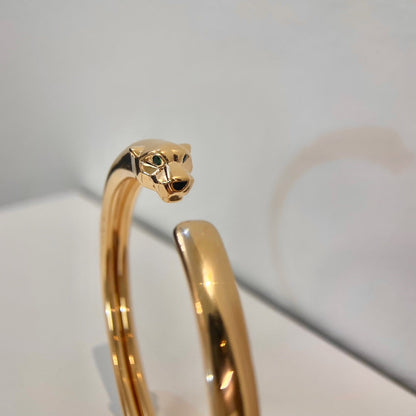 [Zalyn Jewelry ]PANTHERE GOLD OPEN BRACELET