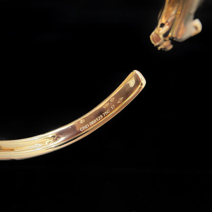 [Zalyn Jewelry ]PANTHERE GOLD OPEN BRACELET