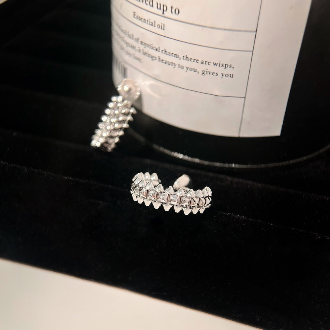 [Zalyn Jewelry ]CLASH EARRINGS