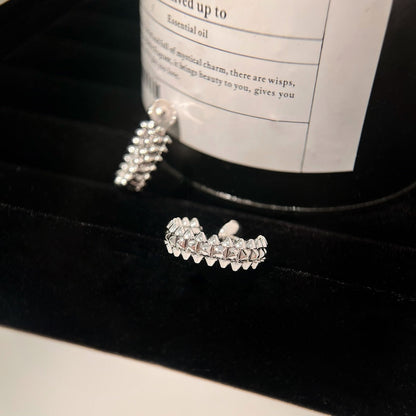 [Zalyn Jewelry ]CLASH EARRINGS