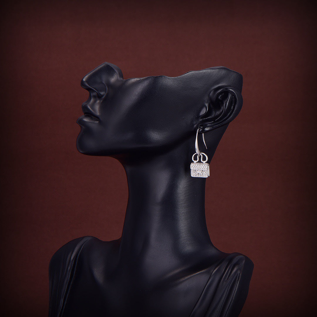 [Zalyn]KELLY DIAMOND EARRINGS
