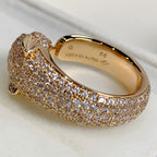 [Zalyn Jewelry ]PANTHERE PINK GOLD DIAMOND RING