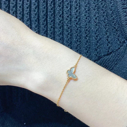 [Zalyn Jewelry ]BUTTERFLY DARK MOP BUTTERFLY BRACELET