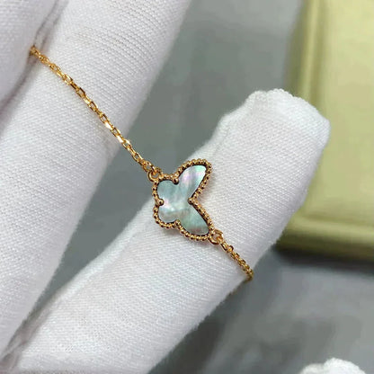 [Zalyn Jewelry ]BUTTERFLY DARK MOP BUTTERFLY BRACELET