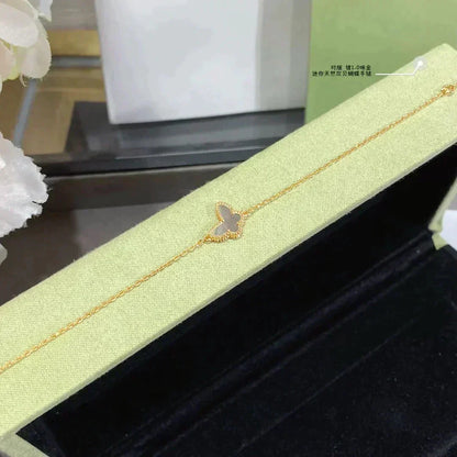 [Zalyn Jewelry ]BUTTERFLY DARK MOP BUTTERFLY BRACELET