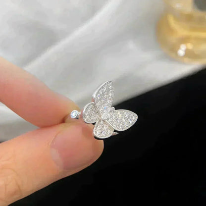 [Zalyn Jewelry ]BUTTERFLY DIAMOND RING