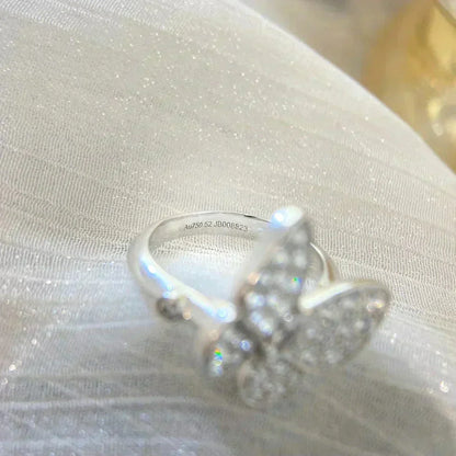 [Zalyn Jewelry ]BUTTERFLY DIAMOND RING