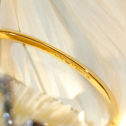 [Zalyn]VOLTE UPSITE DOWN GOLD DIAMOND BRACELET