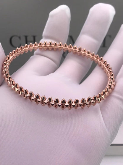 [Zalyn Jewelry ]CLASH PINK GOLD BRACELET