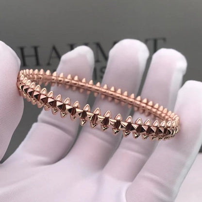 [Zalyn Jewelry ]CLASH PINK GOLD BRACELET