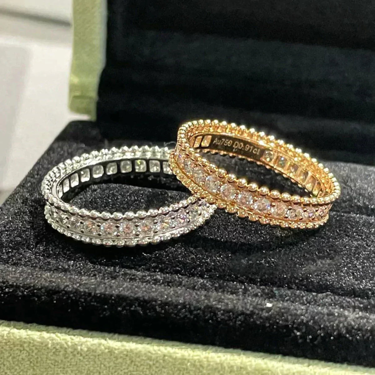 [Zalyn Jewelry ]PERLEE DIAMOND ROSE GOLD RING