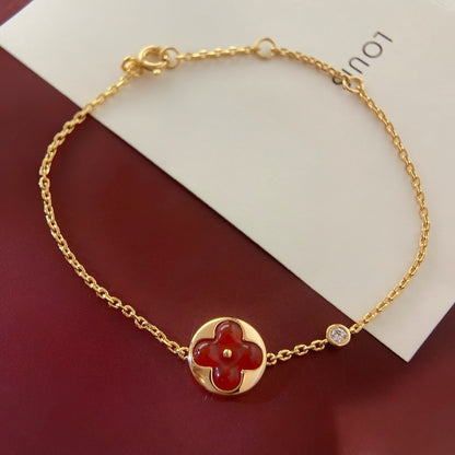 [Zalyn]SUN PEDANT CARNELIAN BRACELET
