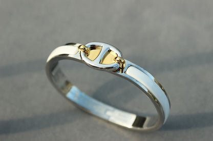 [Zalyn]CLIC CHAINE SILVER BRACELET