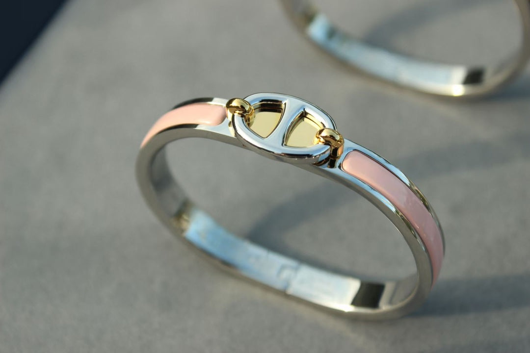 [Zalyn]CLIC CHAINE SILVER BRACELET