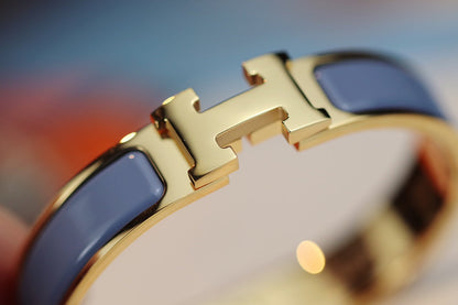 [Zalyn]H BRACELET 12MM BLUE GRAY