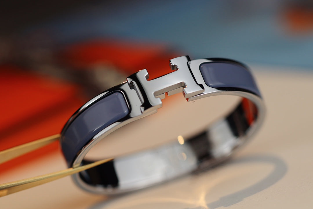 [Zalyn]H BRACELET 12MM BLUE GRAY