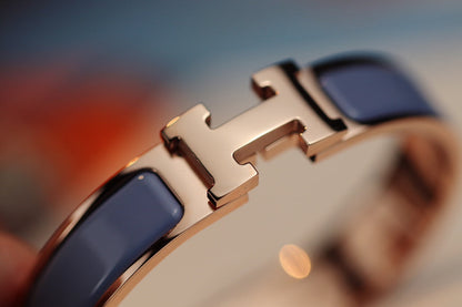 [Zalyn]H BRACELET 12MM BLUE GRAY