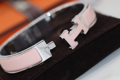 [Zalyn]H BRACELET 12MM PINK