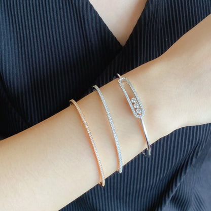 [Zalyn Jewelry ]MINI DIAMOND TENNIS BRACELET