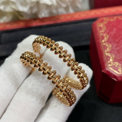 [Zalyn Jewelry ]CLASH LARGE HOOP EARRINGS