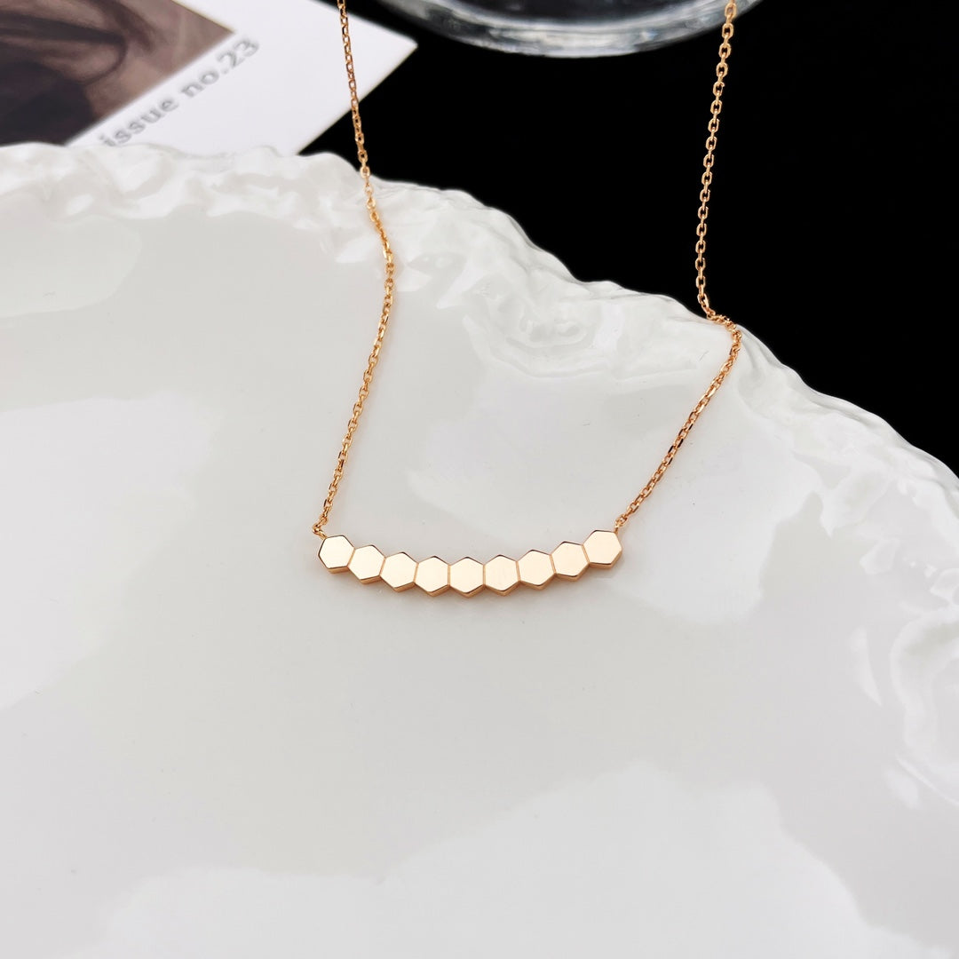 [Zalyn]BEE MY LOVE DIAMOND NECKLACE