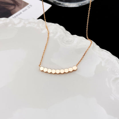 [Zalyn]BEE MY LOVE DIAMOND NECKLACE