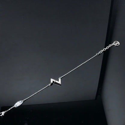 [Zalyn]VOLT LV LOGO BRACELET
